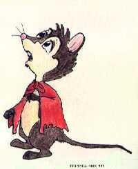 Mrs Brisby looking up